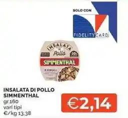 Mercatò Insalata di pollo Simmenthal offerta