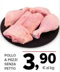 Todis POLLO A PEZZI SENZA PETTO offerta