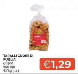 Mercatò TARALLI CUORE DI PUGLIA offerta