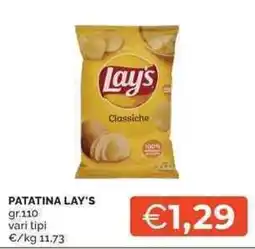 Mercatò PATATINA LAY'S offerta