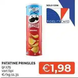 Mercatò Patatine Pringles offerta