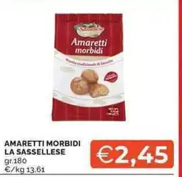 Mercatò Amaretti morbidi La Sasseliese offerta