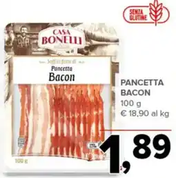 Todis Casa Bonelli Pancetta Bacon offerta