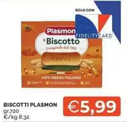 Mercatò Biscotti Plasmon offerta