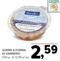 Todis PescaRe Surimi a forma di gambero offerta
