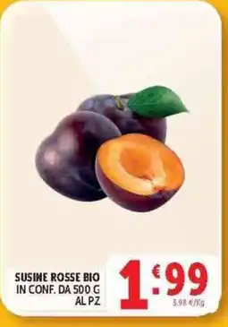 Deco Market Susine Rosse Bio offerta