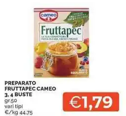 Mercatò Fruttapec Cameo offerta