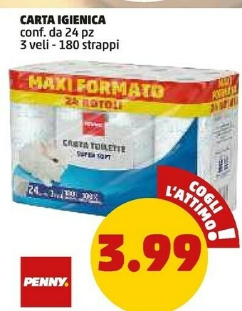 PENNY Penny carta igienica offerta