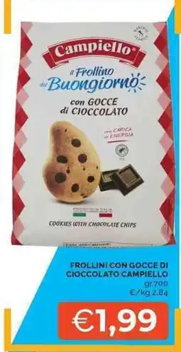 Mercatò Frollini con Gocce di Cioccolato Campiello offerta