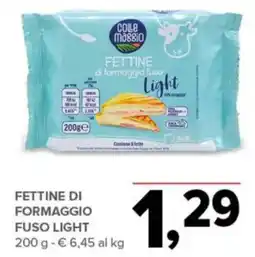 Todis Fettine di formaggio fuso Light Colle Maggio offerta