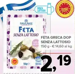 Todis FETA SENZA LATTOSIO offerta