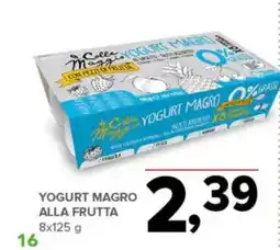 Todis Yogurt Magro alla Frutta offerta