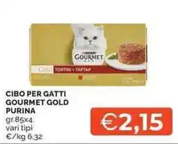 Mercatò CIBO PER GATTI GOURMET GOLD PURINA offerta