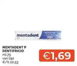 Mercatò mentadent P DENTIFRICIO offerta