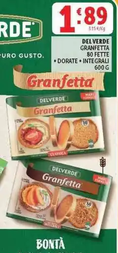 Deco Market Delverde Granfetta offerta