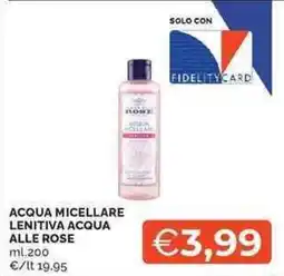 Mercatò Acqua Micellare Lenitiva Acqua Alle Rose offerta