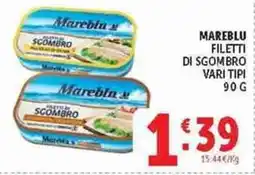 Deco Superstore Mareblu filetti di sgombro offerta