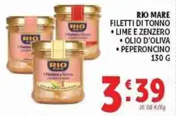 Deco Superstore RIO MARE FILETTI DI TONNO offerta