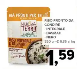Todis NUOVA TERRA RISO INTEGRALE E SELVAGGIO offerta