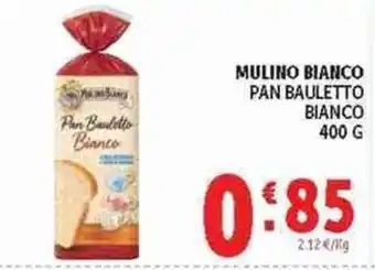 Deco Superstore Mulino Bianco Pan Bauletto Bianco offerta