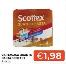 Mercatò Cartacasa quanto basta Scottex offerta