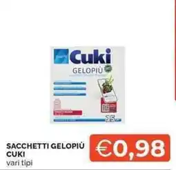 Mercatò Sacchetti GeloPiù Cuki offerta