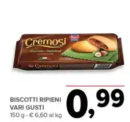 Todis Cremosi Biscotti Rieni offerta