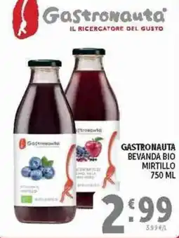 Deco Superstore Gastronauta bevanda bio mirtillo offerta