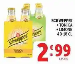 Deco Superstore Schweppes Tonica offerta
