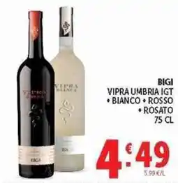 Deco Superstore VIPRA UMBRIA IGT BIGI offerta