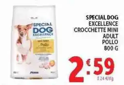 Deco Superstore SPECIAL DOG EXCELLENCE CROCCETTE MINI ADULT POLLO offerta