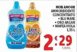 Deco Superstore Mon Amour ammorbidente concentrato offerta