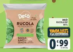 Deco Superstore DECÒ RUCOLA IGP offerta