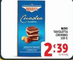 Deco Superstore NOVI TAVOLETTA CREMINO offerta
