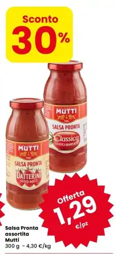 Despar Salsa Pronta Mutti offerta
