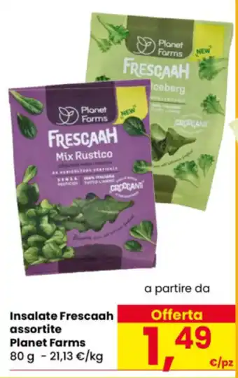 Insalate Frescaah assortite Planet Farms