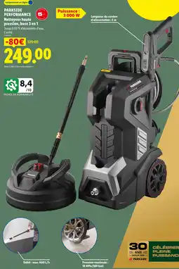 Lidl PARKSIDE PERFORMANCE Nettoyeur haute pression, buse 3 en 1 offerta