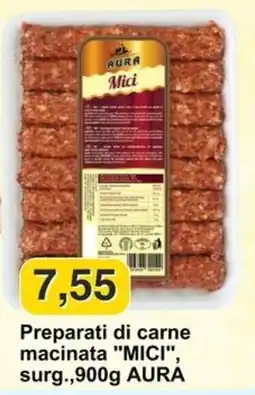 Mix Markt Preparati di carne macinata "MICI" surgi. AURA offerta