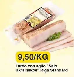 Mix Markt Lardo con aglio "Salo Ukrainskoe" Riga Standard offerta