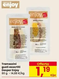 Despar Tramezzini gusti assortiti Despar Enjoy offerta