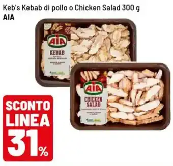 Iper La Grande Kebab di pollo AIA offerta