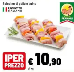 Iper La Grande Spiedino di pollo e suino Famiglia Ferrari offerta