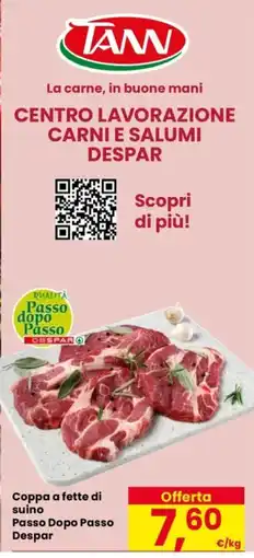 Despar Coppa a fette di suino Passo Dopo Passo Despar offerta
