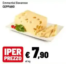 Iper La Grande Emmenthal Bavarese CEPPARO offerta