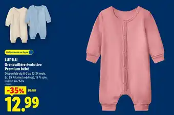 LUPILU Grenouillère évolutive Premium bébé