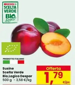 Despar Susine Scelta Verde Bio,Logico Despar offerta