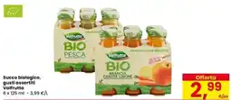 Eurospar Succo biologico Valfrutta offerta