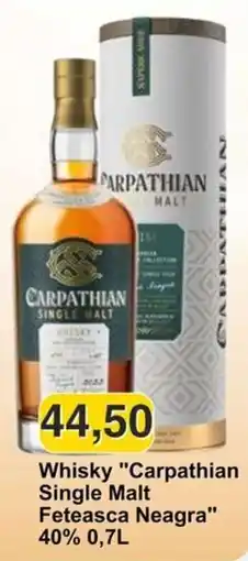 Mix Markt Whisky "Carpathian Single Malt Feteasca Neagra" offerta