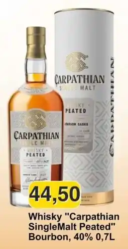 Mix Markt Whisky Carpathian SingleMalt Peated offerta