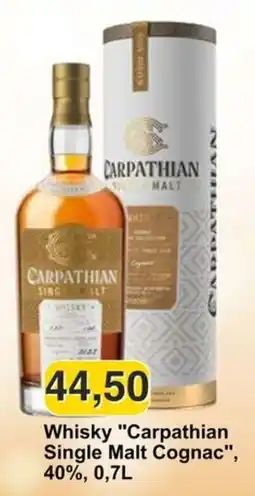 Mix Markt Whisky "Carpathian Single Malt Cognac" offerta